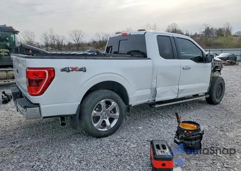 2022 Ford F150 Super Cab из США, поврежденный, VIN 1FTEX1EP3NFC12876